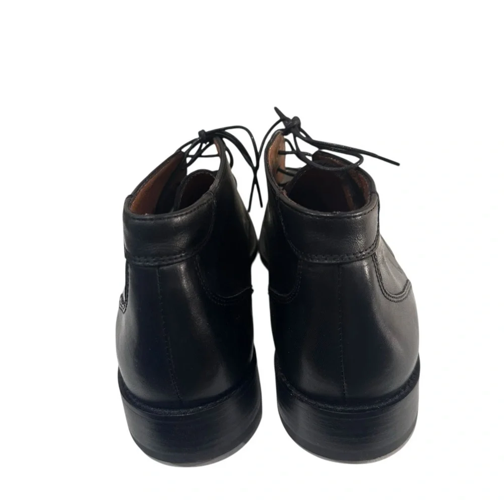 Gant Black Leather Chukka Boots, Leather Upper, Men’s Size 8